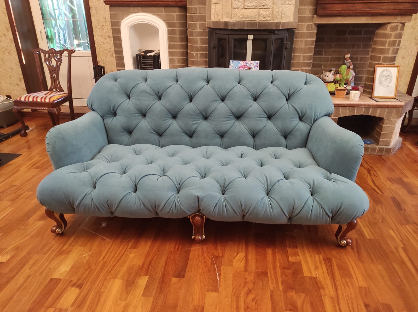 Перетяжка дивана. Михнево